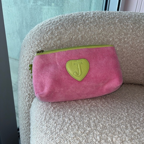 Juicy Couture Y2K coveted Pink and Green pouch 💖 - Picture 2 of 3
